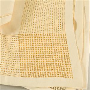 Tablecloths hand embroidered linen TOVAGLIA CON PUNTO CARAMELLA - image 4