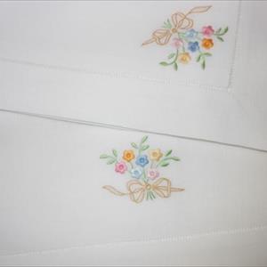 Sheets wheelchair hand embroidered lenzuolino carrozzina 16 - image 2