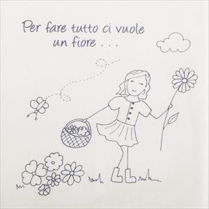  KIT DISEGNO FIORE  - immagine 2