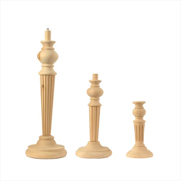 Basi per Lampade in Legno Grezzo Base grezza Eleganza - immagine 1