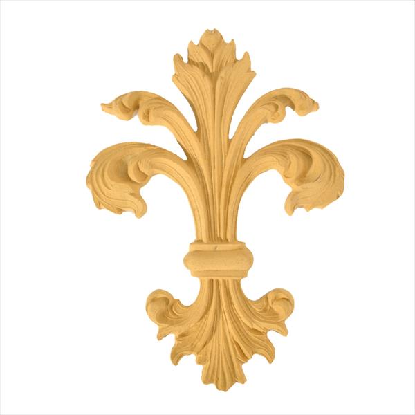  Fregi in pasta di legno “giglio“ - immagine 1