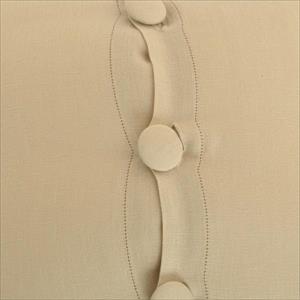 Luxury Cuscino in lino con cifra “F“ - immagine 4