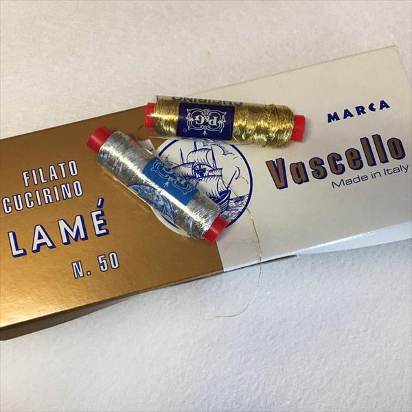 Filo lamé - oro, argento - immagine 1