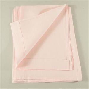  Coppia asciugamani da ricamare rosa - immagine 2
