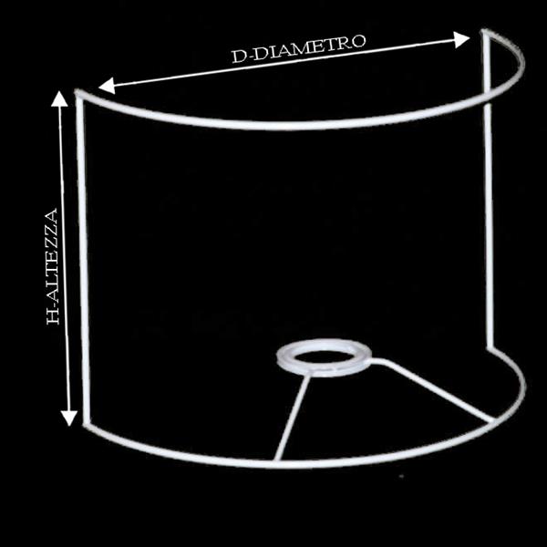 Telai per paralumi Telaio Scudo Dritto - immagine 2
