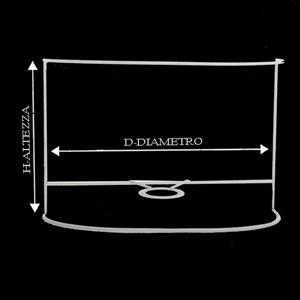 Telaio Ventola a muro rettangolare
