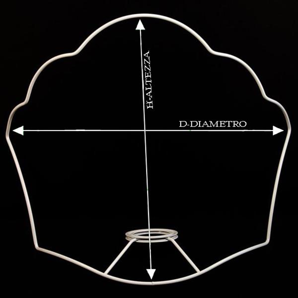 Telai per paralumi Telaio Nuvola - immagine 2