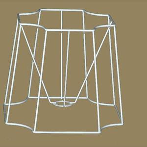 Telai per paralumi Telaio Quadrato con angoli concavi - immagine 2