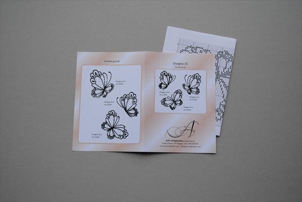  disegno n. 031 farfalle - immagine 1
