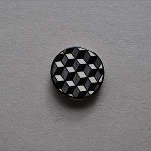  Medaglione geometrico nero - image 2